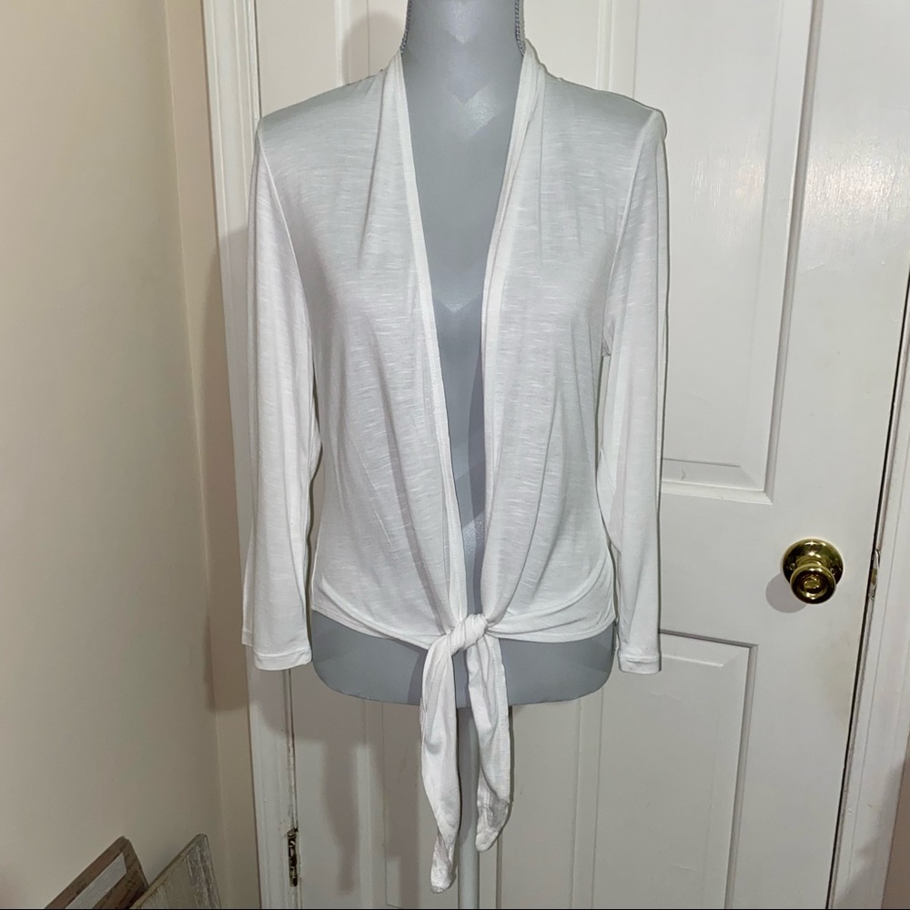 NWT Chico’s Reese Tie Cardigan